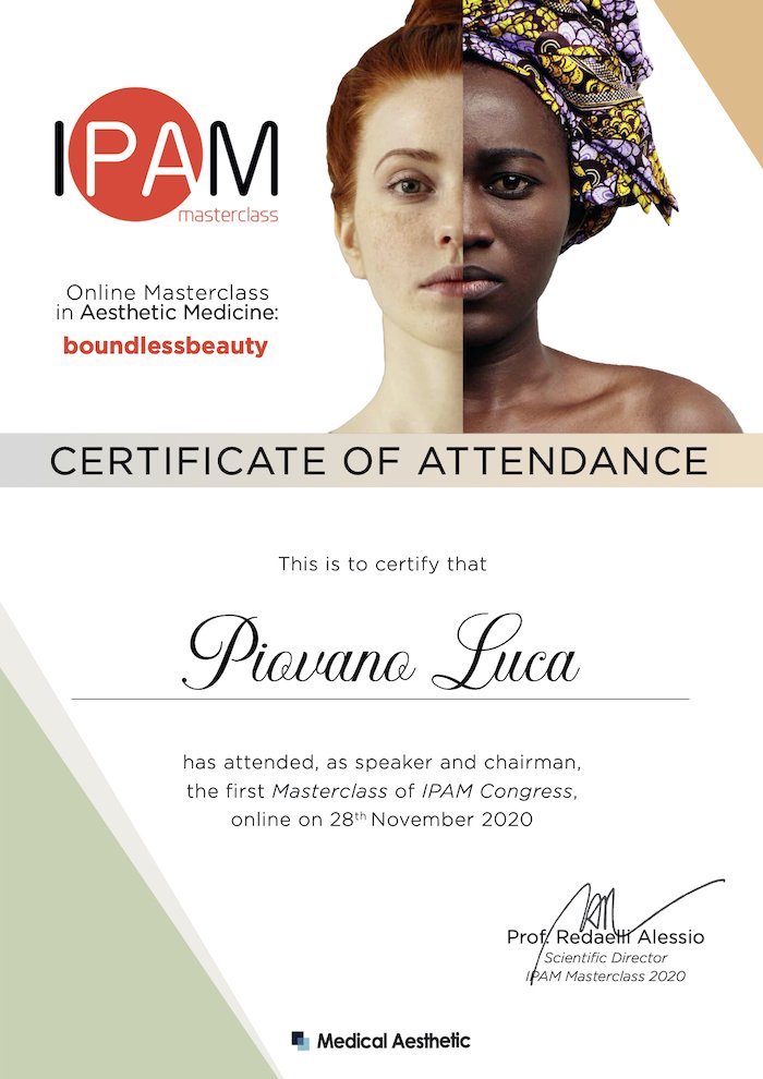 ipam 2020 certificate
